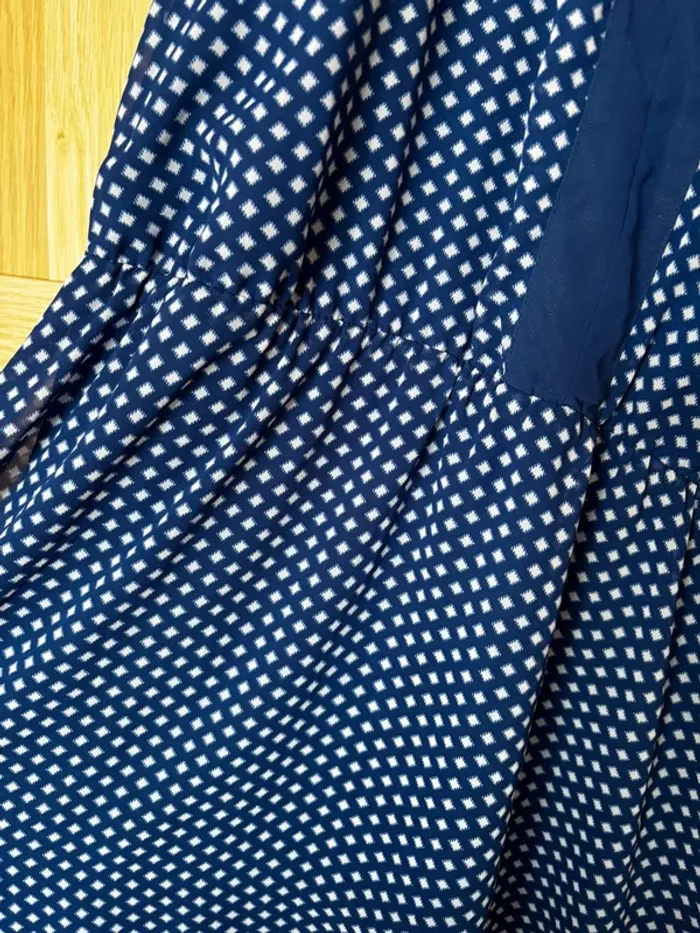 Robe bleu à bretelles In Extenso t.42 - photo numéro 3