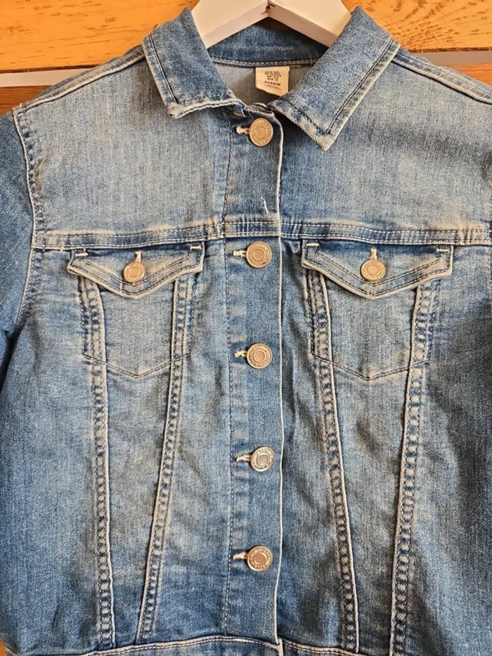 Veste en jean fille - photo numéro 3