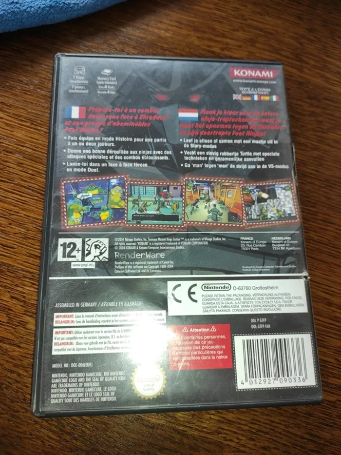 Turtles nintendo GameCube - photo numéro 2