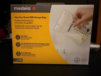 Sachet lait maternel