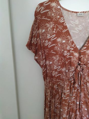 Robe d'été marron clair Pimkie Taille M En très bon état