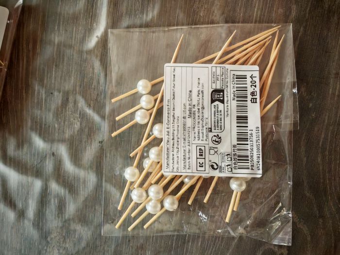 Lot de 60 pics en bois - photo numéro 3