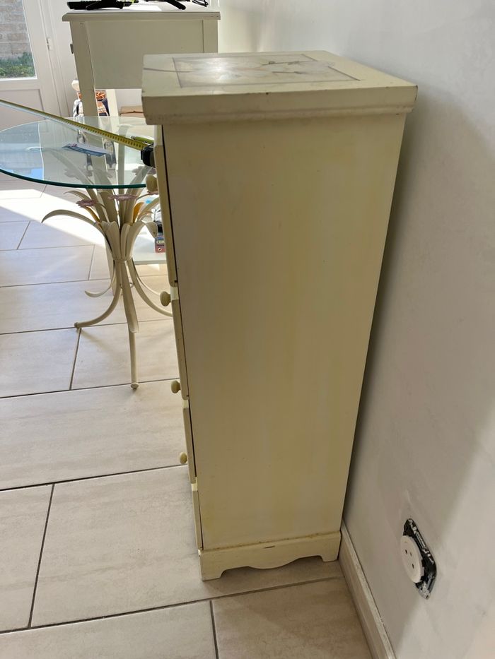 Petit meuble 4 tiroir salle - photo numéro 2