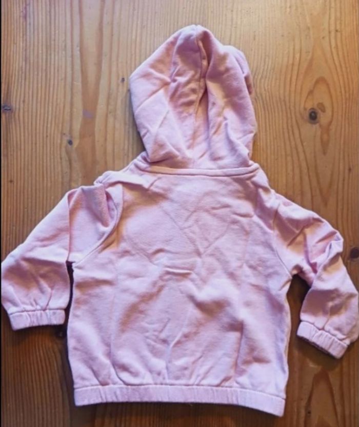 Sweat zippé fille - 18 mois (77/82cm) - Disney - photo numéro 4