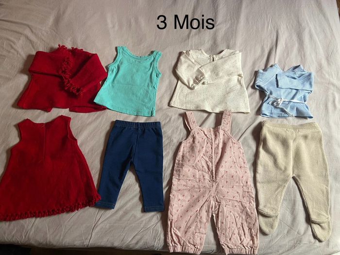 Lot fille 3 mois - photo numéro 2