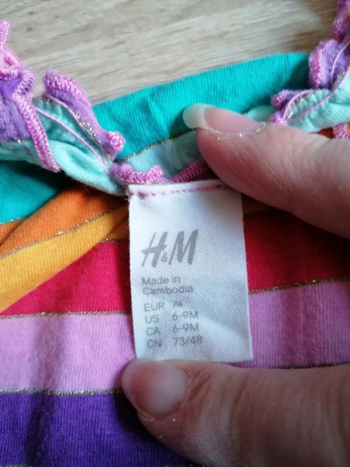 T-shirts sans manche 9mois - photo numéro 2