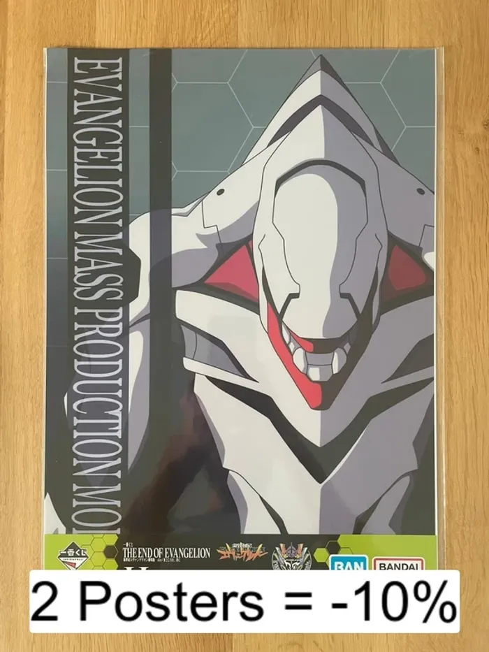 Evangelion – Poster A3 EVA-MP – Ichiban Kuji The End of Evangelion