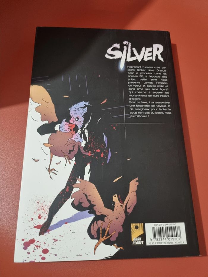 Bd Silver Glénat comics S. Franck Le trésor des vampires - photo numéro 2