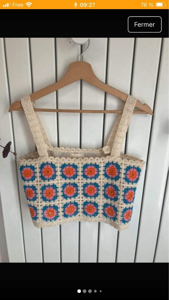 Crop top Sézane - photo numéro 2