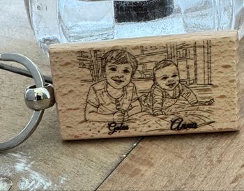 Porte clé personnalisée