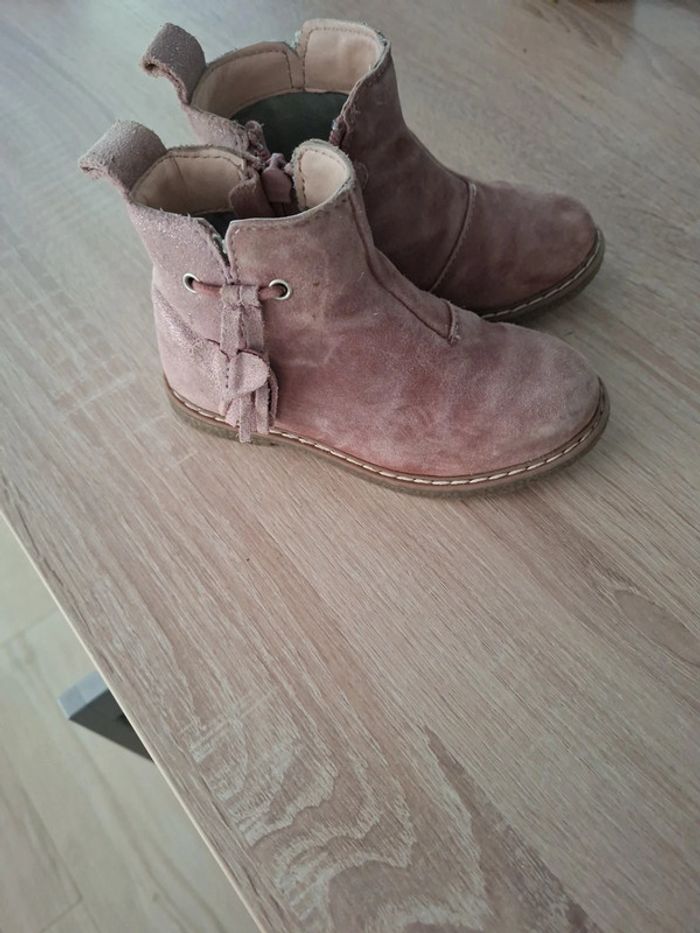 Bottines rose vertbaudet 25 - photo numéro 2