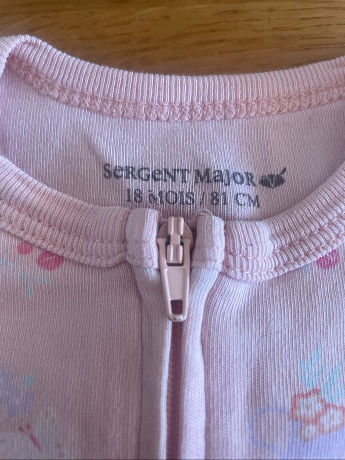 Pyjama coton sergent major 18 mois - photo numéro 2
