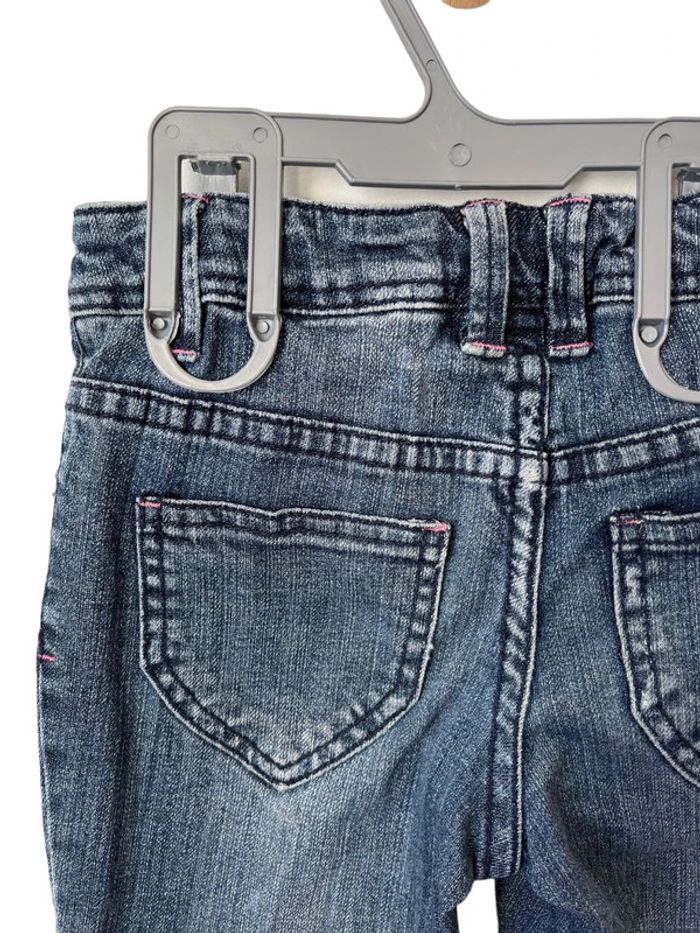Pantacourt en jean bleu denim - Vynil Fraise 6 ans - photo numéro 5