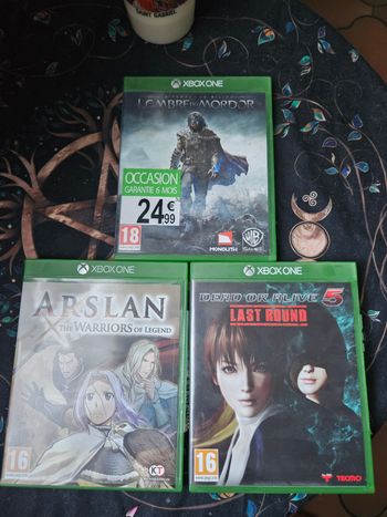 Lot 3 jeux Xbox one
