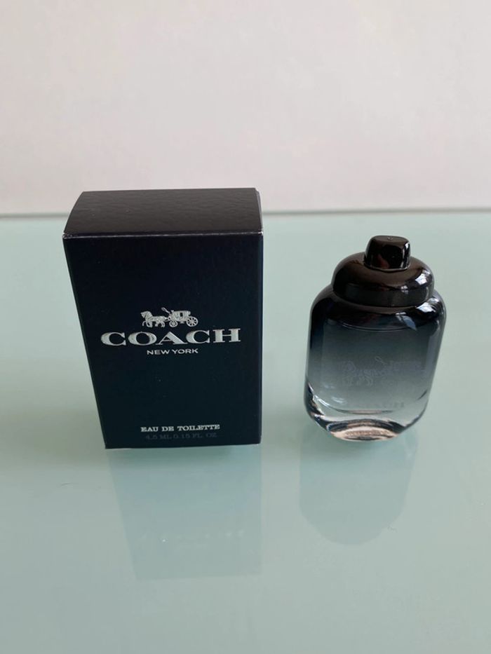 Miniature, eau de toilette, coach