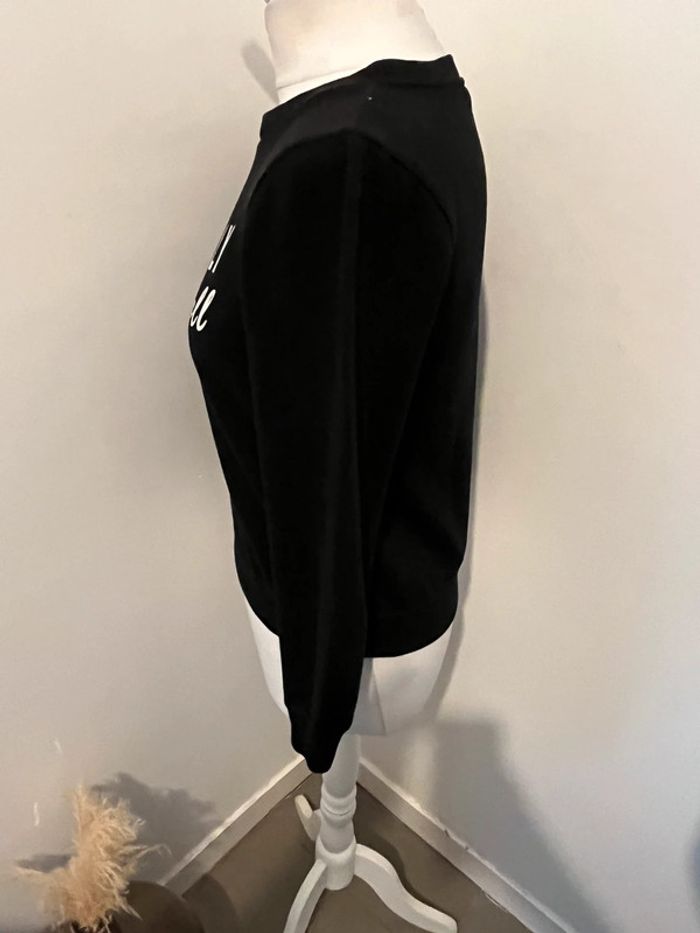 Sweat noir Claudie Pierlot XS - photo numéro 4