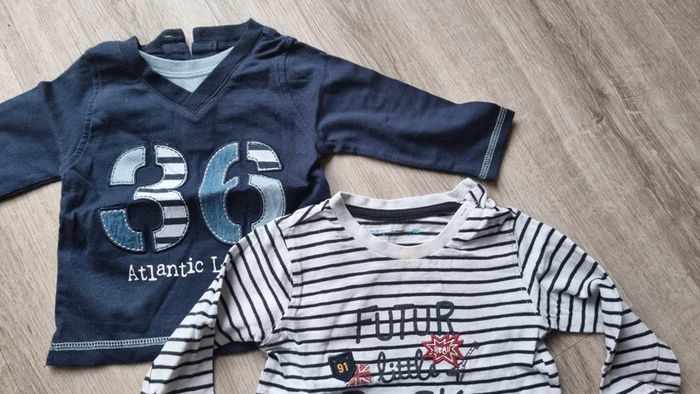 Lot de 2 tee shirt manches longues - photo numéro 2