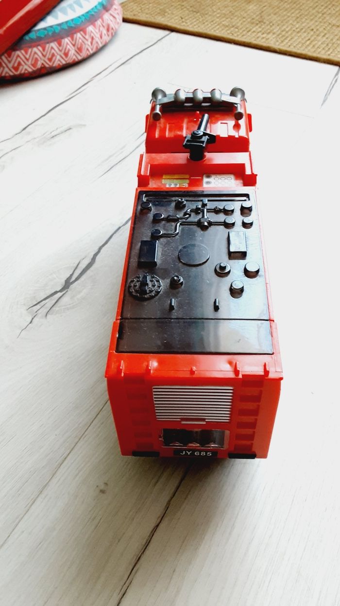 Jeu jouet camion de pompier 26 x 11 cm - photo numéro 3