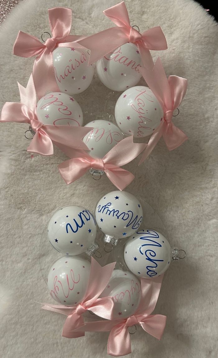 Boule de Noël personnaliser - photo numéro 2
