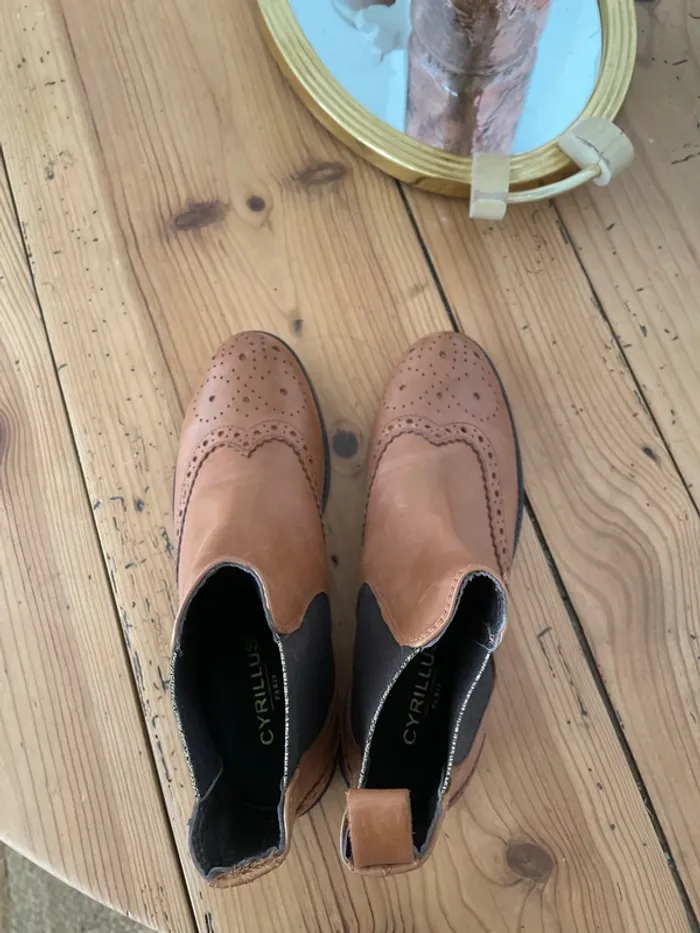 Bottines type chelsea - photo numéro 4