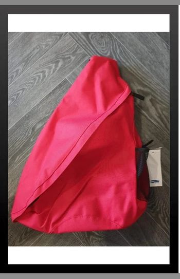 Sac à dos rouge Bag base 38x47cm
