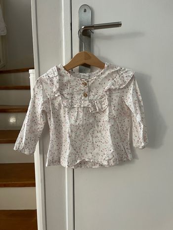 Blouse fleuri - H&M - 12 mois