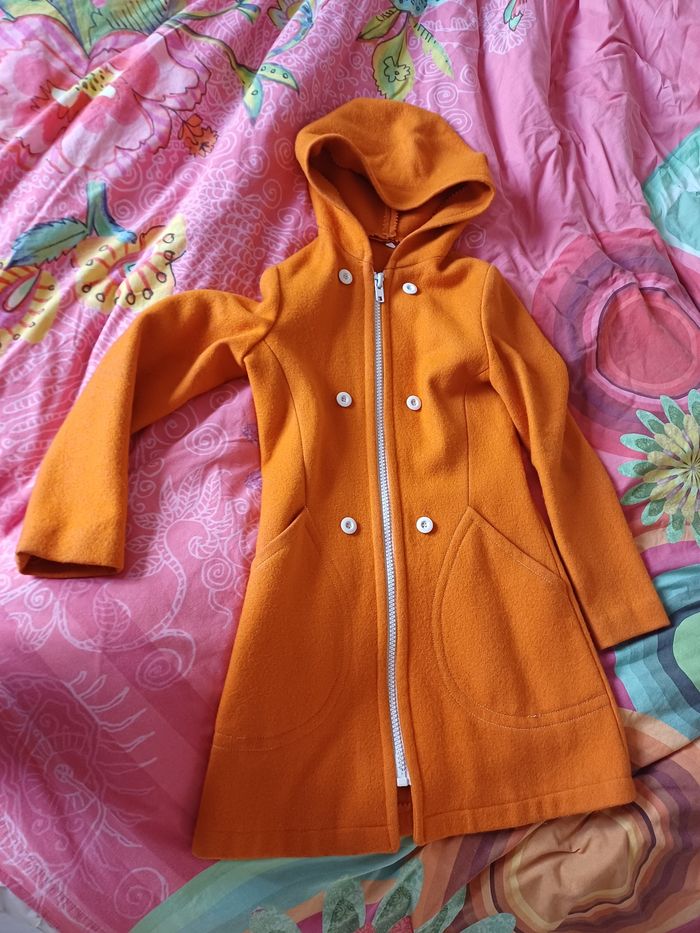 Kabig authentique 100% laine orange