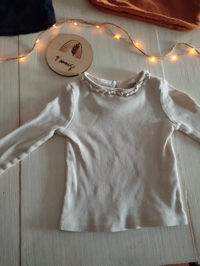 Lot de 6 vêtements bébé fille hiver 9 mois – Kiabi 👶💗 - photo numéro 4