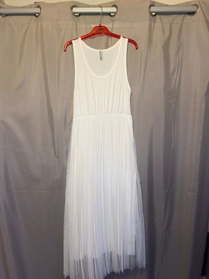 Robe longue blanche occasion T M - photo numéro 2