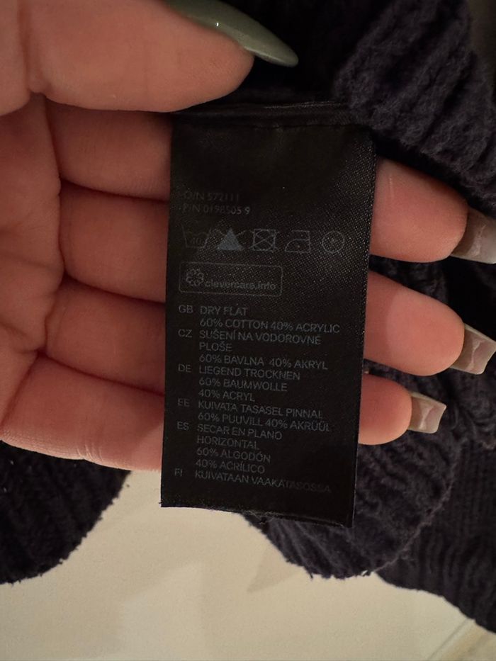 Pull col rond en maille - H&M - photo numéro 7