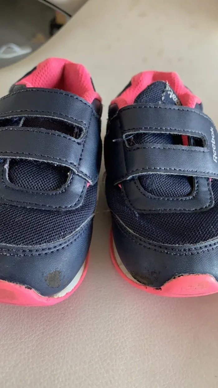 Baskets fille Reebok - Rose et bleu - photo numéro 8