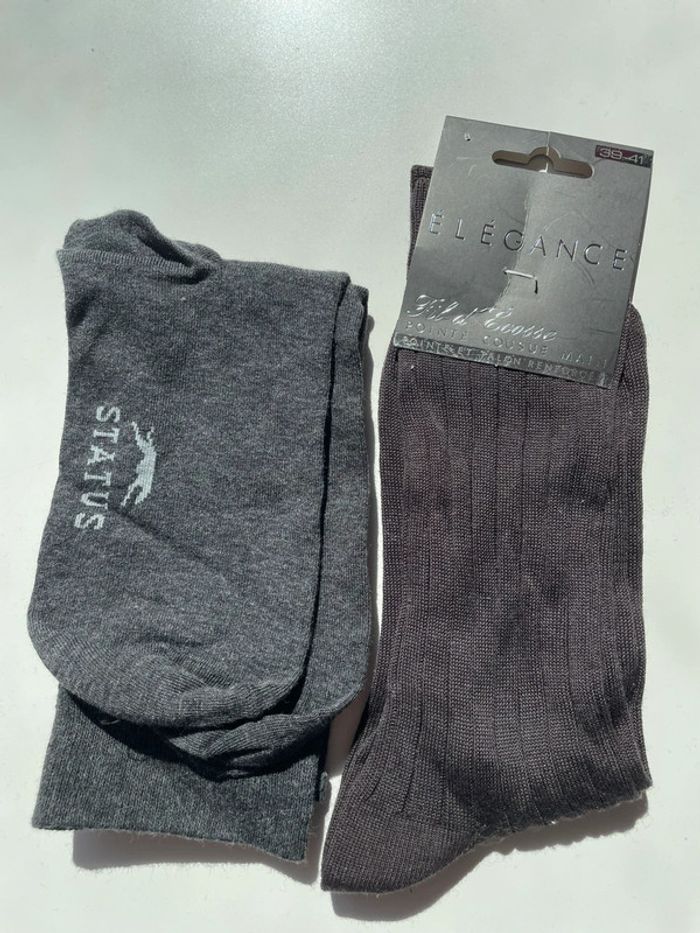2 paires de chaussettes neuves 39/41