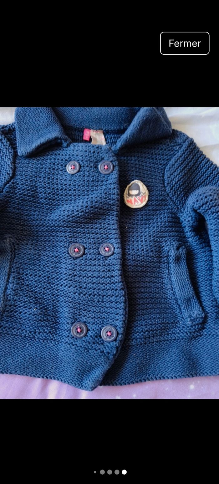 Lot de 4 gilets, 18 mois - photo numéro 9