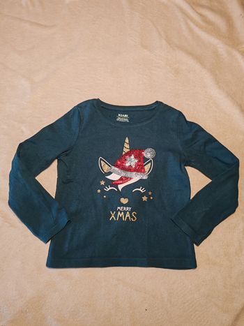 T-shirt licorne noël