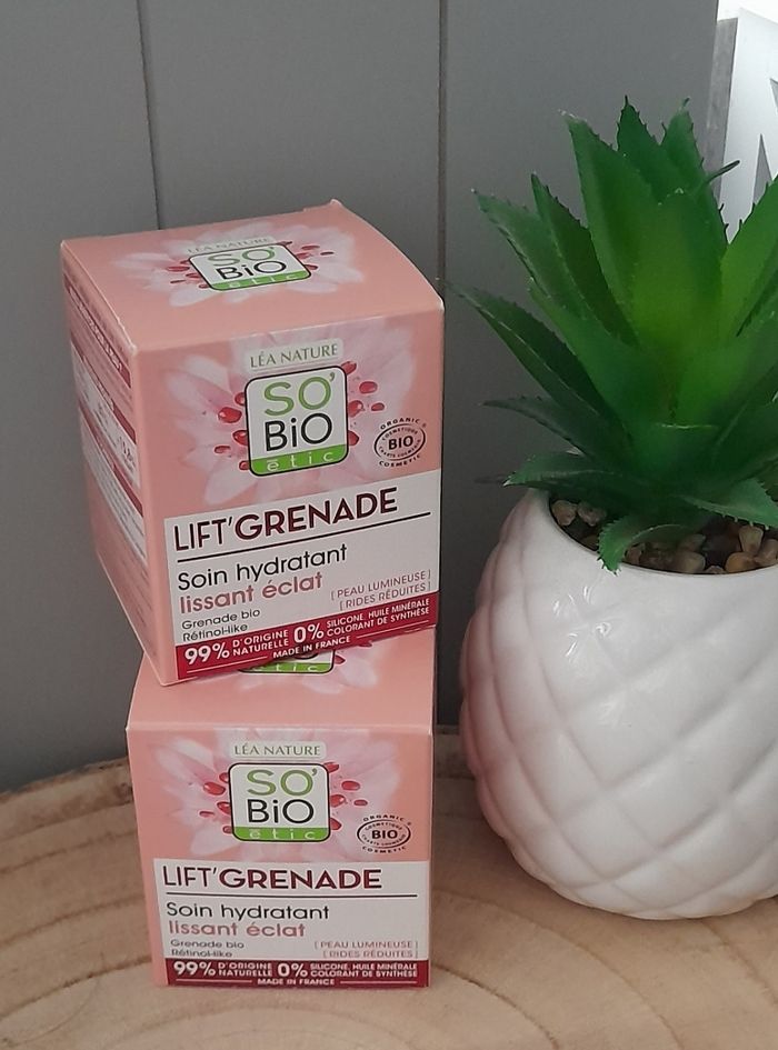 Lot 2 soins hydratants so bio etic