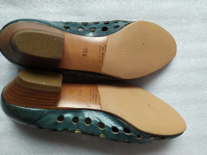 Chaussures ajourés bouts ouvertes P35,5 - photo numéro 6