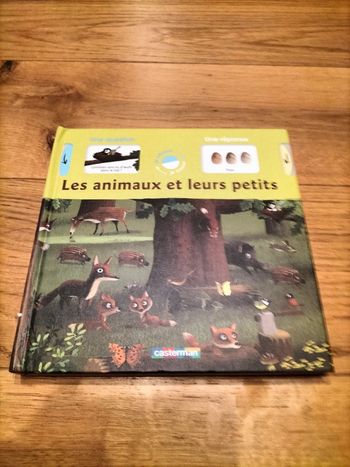 Livre les animaux et leurs petits - avec question