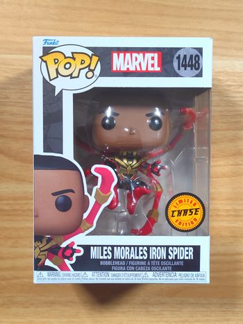 Funko Pop! Marvel : Miles Morales Iron Spider CHASE n°1448