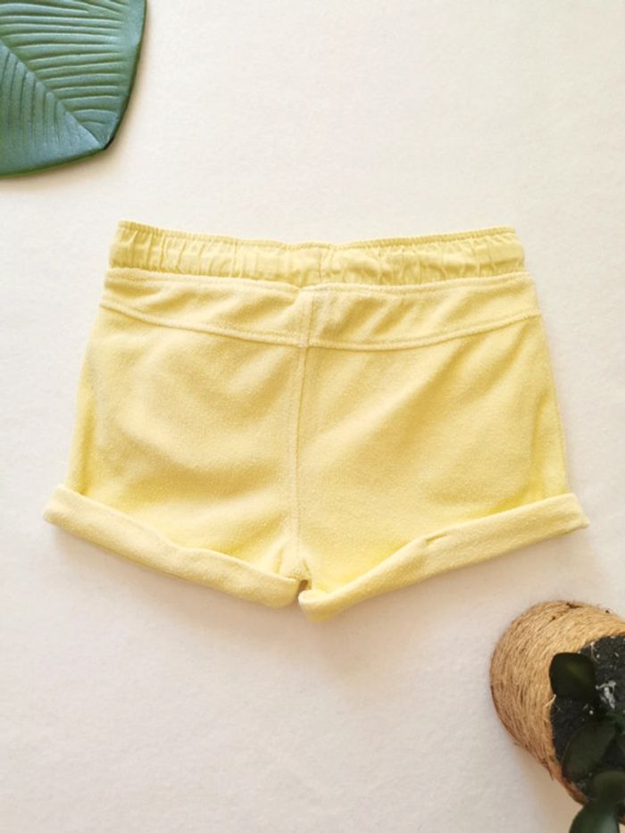 Lot de 2 shorts éponge jaune et rose Orchestra 18 Mois - photo numéro 6