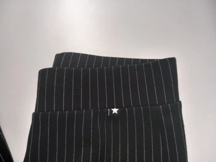 Pantalon pattes d'éléphant ligné WE - photo numéro 2