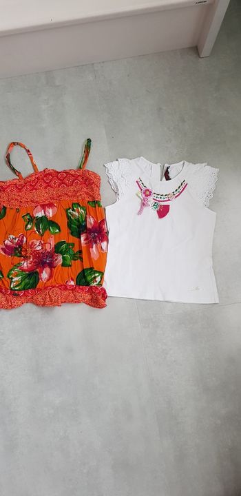 Lot 2 hauts catimini 5 ans