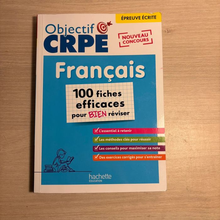 CRPE fiches français nouveau programme