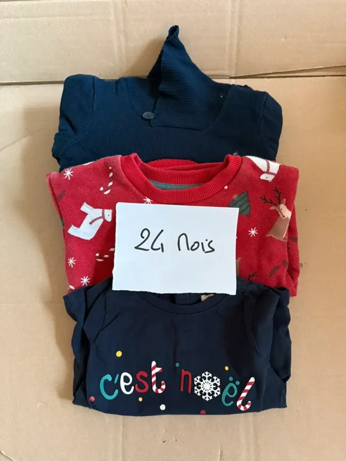 Lot de vêtement Noël