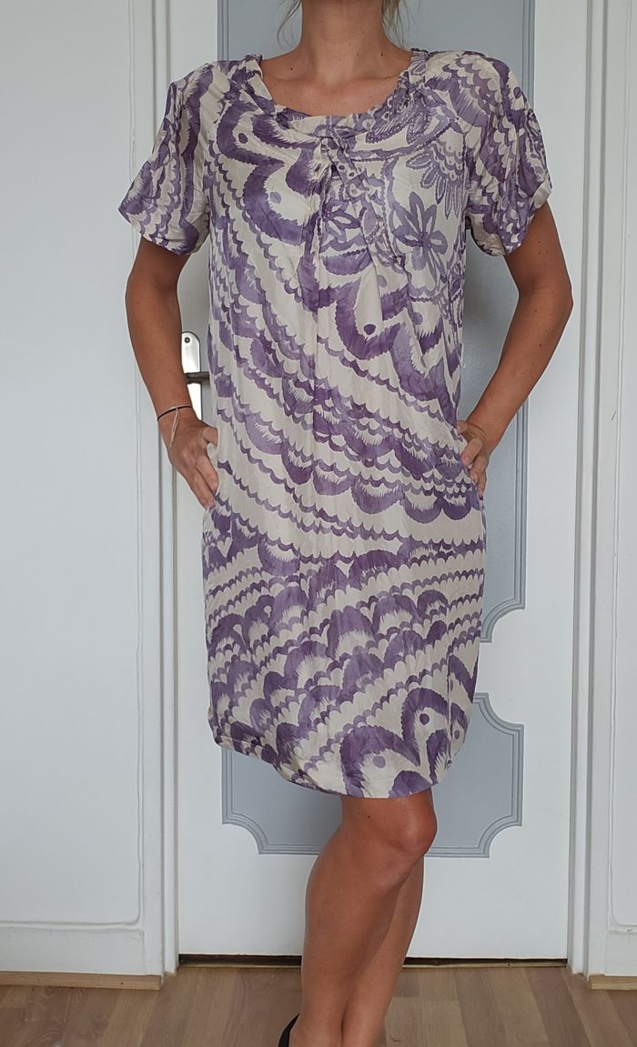 Robe en soie Tintoretto  taille 40