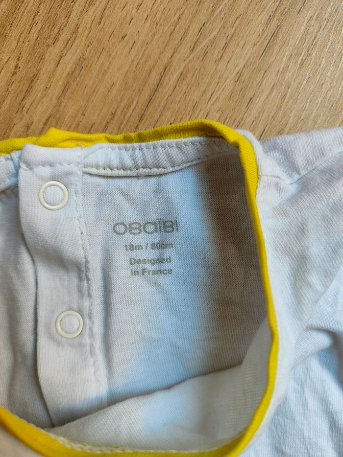 Tee shirt obaibi 18mois - photo numéro 3