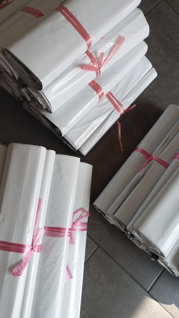 100x pochettes d'expédition 45x60cm épaisse adhésif sacs transport enveloppe coli