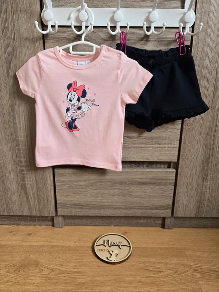 Vêtement Bébé Fille - Ensemble été - Disney / Kiabi - 9 mois / 69-72 cm