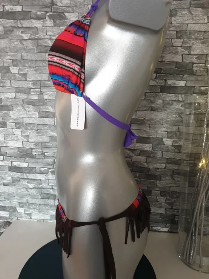 Maillot de bain à franges T38 - photo numéro 3