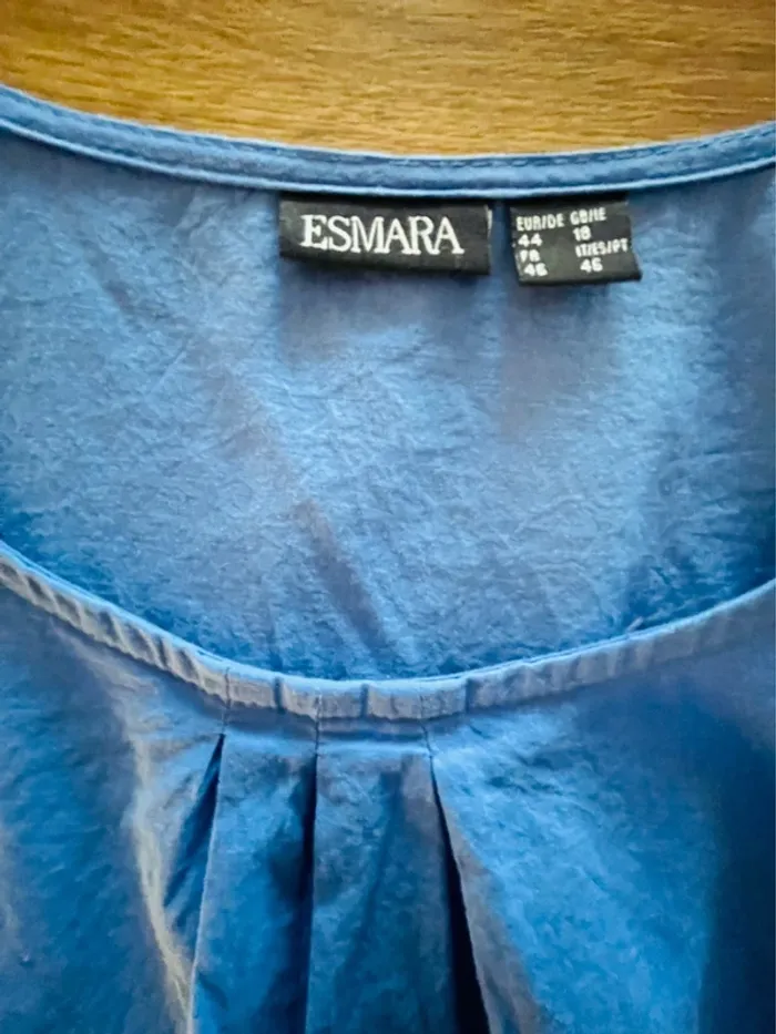Blouse Esmara bleue - photo numéro 3