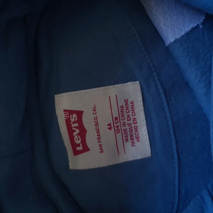 Sweat Levi's 4 ans bleu effet tie & dye – Très bon état - photo numéro 2